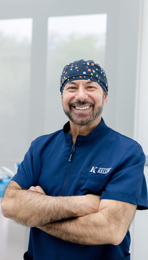 Il Dott. Ciro Keller nello studio di Melfi